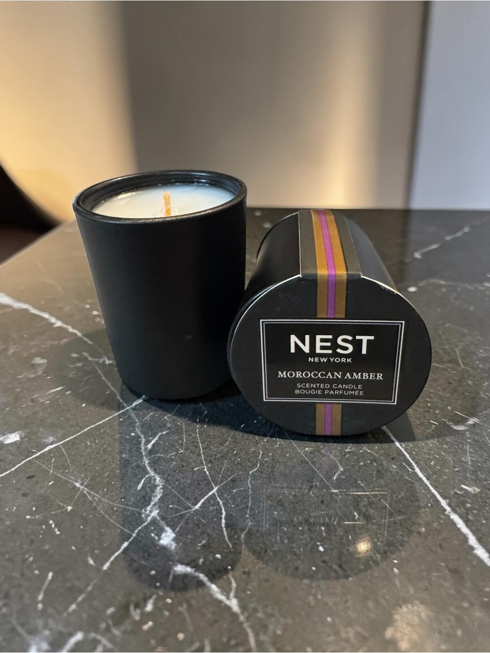NEST New York Moroccan Amber Scented Candle Mini Votive